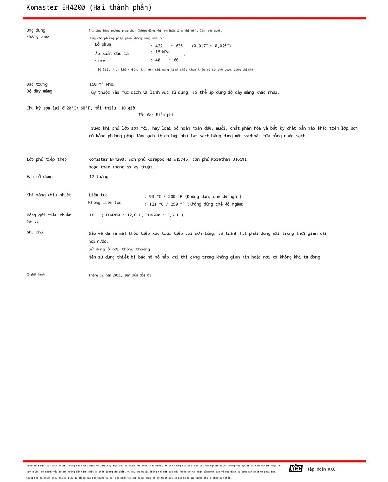 Thông số kỹ thuật EH4200 KCC (TDS EH4200) 002