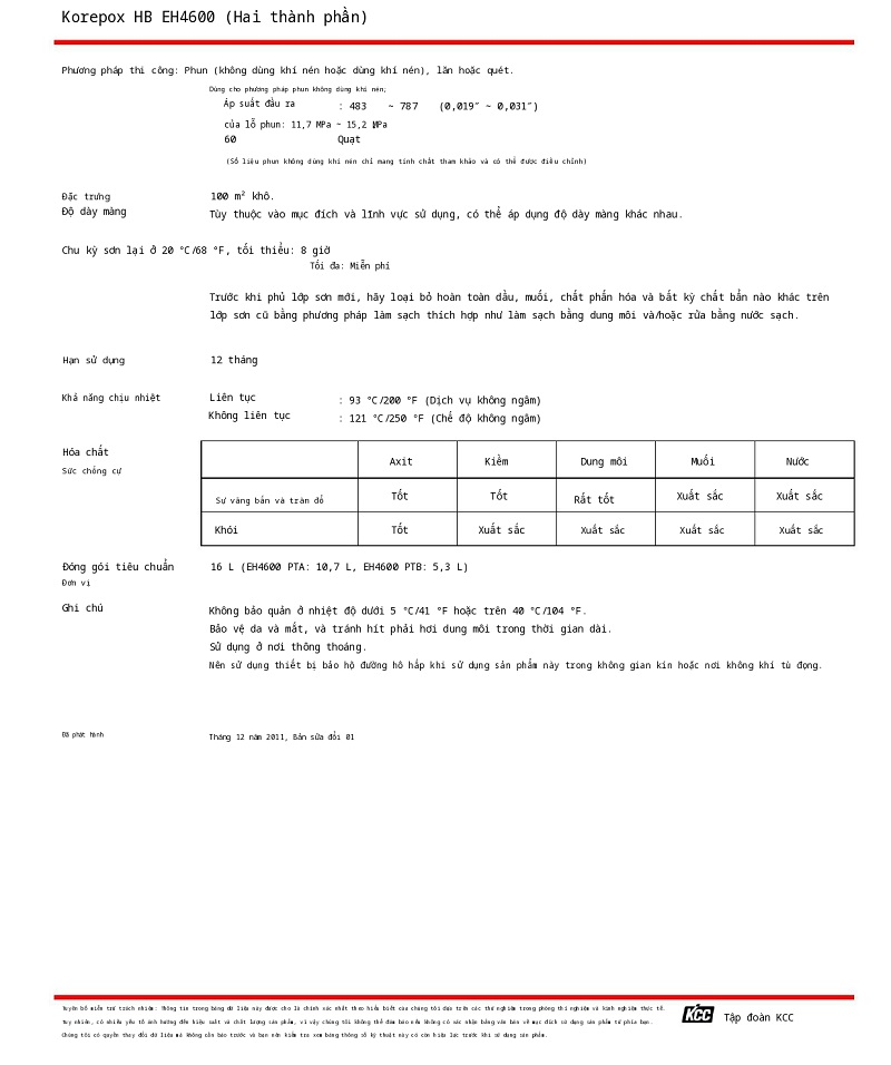 Thông số kỹ thuật EH4600 KCC (TDS EH4600) 002