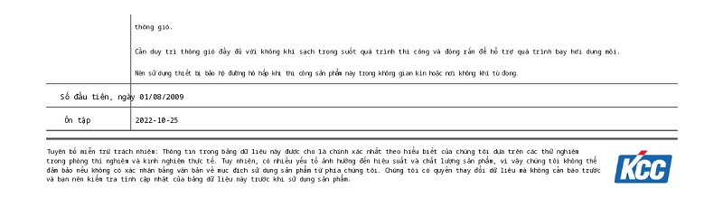 Thông số kỹ thuật EP1760 KCC (TDS EP1760) 003