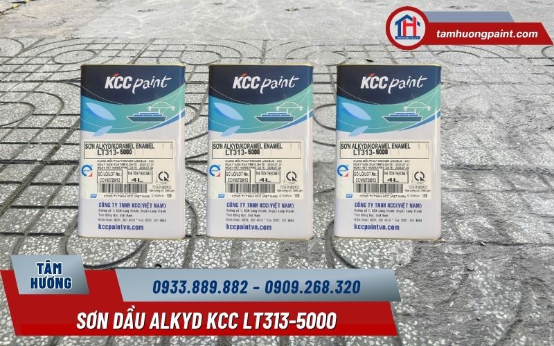 Tổng quan về Sơn dầu Alkyd KCC LT313-5000 màu Navy Blue