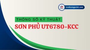 Thông số kỹ thuật UT6780 KCC | TDS UT6780 KCC