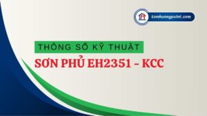 Thông số kỹ thuật EH2351 KCC (TDS EH2351)