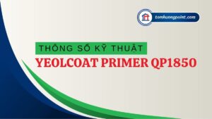 Thông số kỹ thuật Yeolcoat Primer QP1850 ẢNH BÌA